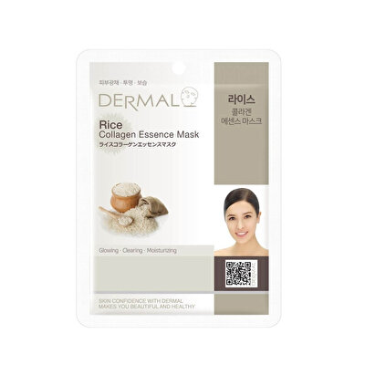 Dermal Dermal Kağıt Maske Pirinç Kolajen 23 gr
