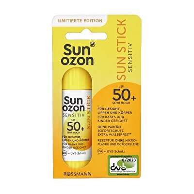 Sunozon Sunozon Güneş Koruyucu Stick SPF50+ 20 gr