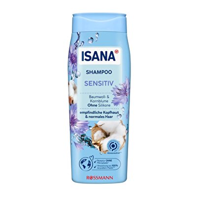Isana Isana Şampuan Pamuk ve Mavi Kantaron 300 ml