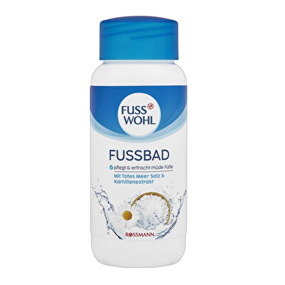 Fusswohl Fusswohl Ayak Banyosu Tuzu Ölü Deniz Tuzu-Papatya 450 gr