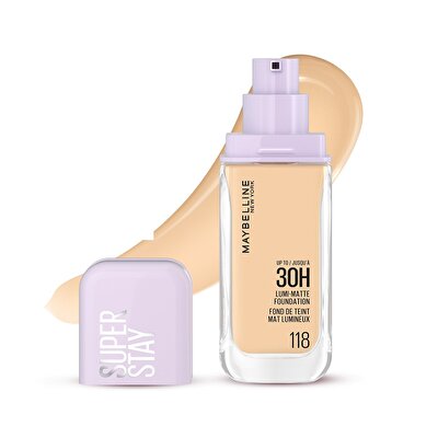 Maybelline Maybelline Super Stay Lumi Matte Fondöten 118