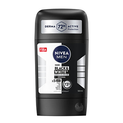 Nivea Men Nivea Men Stick Deodorant Black&White Invisible Original 50 ml
