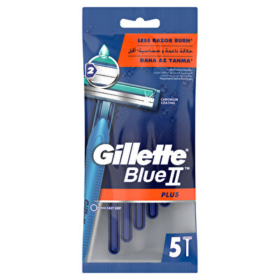 Gillette Gillette Blue2 Plus Kullan At Tıraş Bıçağı 5 Adet
