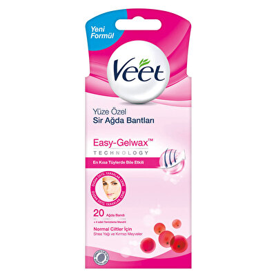 Veet Veet Yüz İçin Ağda Bandı 20'li 1 adet