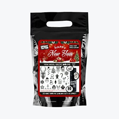 One Spray Tattoo One Spray Tattoo Happy New Year Pack