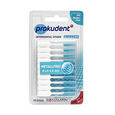 Prokudent Prokudent Metal İçermeyen Interdental Arayüz Fırçaları 1,5 - 3,5 mm 40 adet