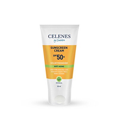 Celenes Celenes Herbal Güneş Kremi Anti Aging SPF50 50 ml