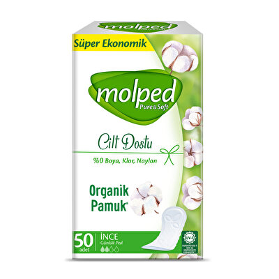 Molped Molped Günlük Ped Pure & Soft 50'li