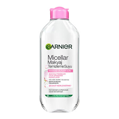 Garnier Garnier Micellar Makyaj Temizleme Suyu 24 Saat Nemlendirme Hassas Ciltler İçin 400 ml