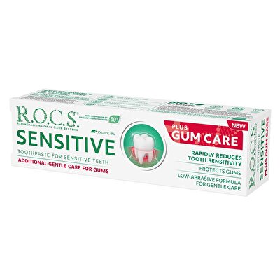 Rocs Rocs Diş Macunu Sensitive Artı Diş Eti Bakımı 94 gr