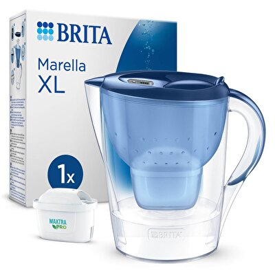 Brita Brita Marella XL Filtreli Su Arıtma Sürahisi Mavi 3,5 lt