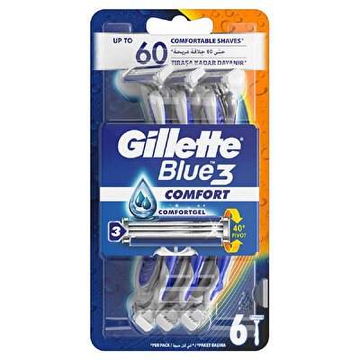 Gillette Gillette Tıraş Bıçağı Blue 3 Comfort 6'lı