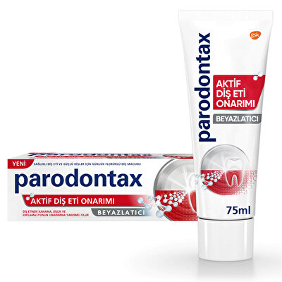Parodontax Parodontax Diş Macunu Aktif Diş Eti Onarımı Beyazlatıcı 75 ml