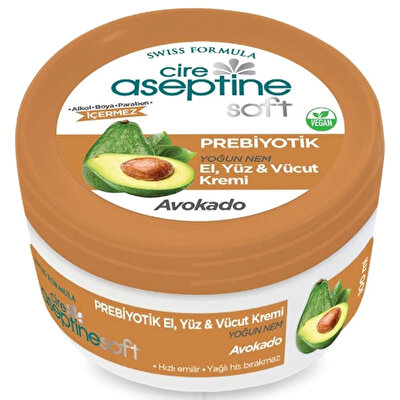 Cire Aseptine Cire Aseptine Soft Prebiyotik Avokado Özlü Krem 100 ml