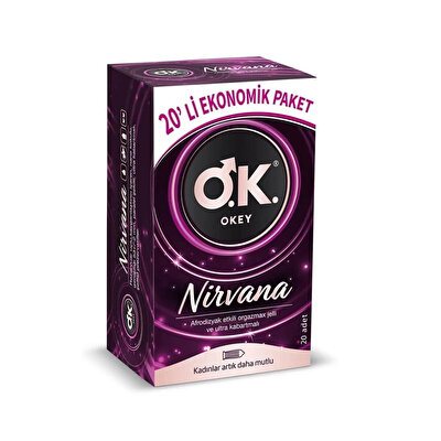 Okey Okey Prezervatif Nirvana Ekonomik 20'li