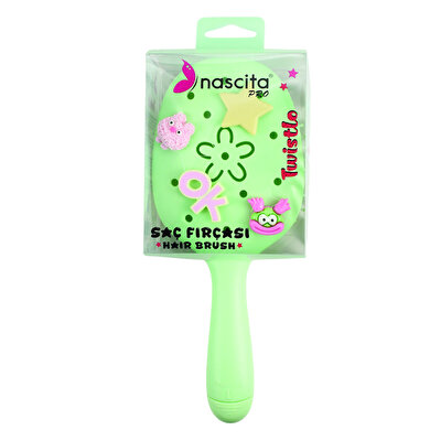 Nascita Nascita Saç Fırçası Twistlo Yeşil