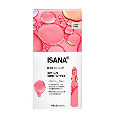 Isana Isana Love Your Skin Bakım Ampulü Retinol 7x2 ml