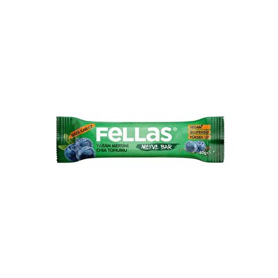 Fellas Fellas Meyve Bar Chia ve Yaban Mersini 40 gr