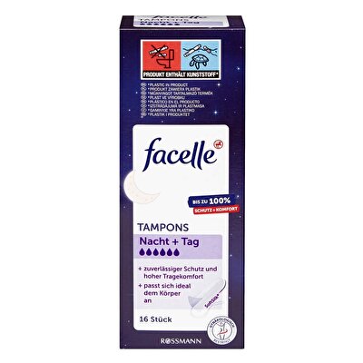 Facelle Facelle Tampon Gece 16'lı