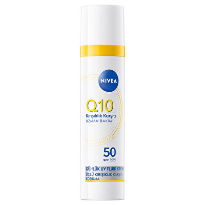 Nivea Nivea Q10 Yüz Güneş Kremi Kırışıklık Karşıtı Güneş Koruyucu SPF50 40 ml