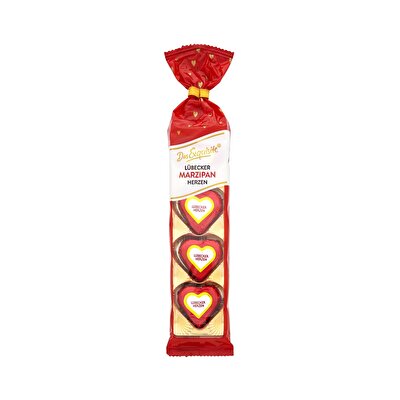 Das Exquisite Das Exquisite Tablet Çikolata Marzipan Kalp 50 gr