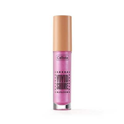 Callista Callista Vivid Shine Lipgloss Nemlendiricili Dudak Parlatıcısı 108 Pink Utopia Pembe