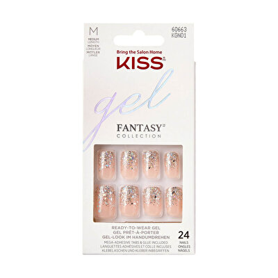 Kiss Kiss Takma Tırnak Ekstra Parlak Fanciful KGN01C 24'lü