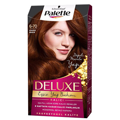 Palette Deluxe Palette Deluxe Saç Boyası 6-7 Bakır Kahve 50 ml
