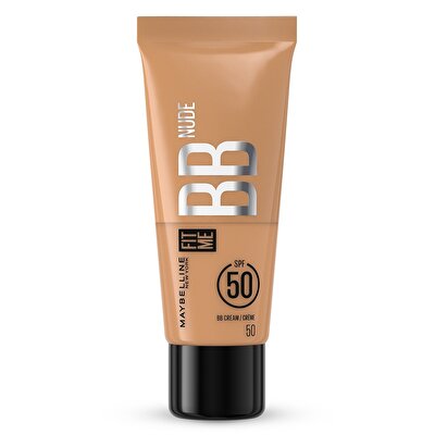 Maybelline Maybelline Fit Me Nude BB Krem Nemlendirici SPF50 No: 50 30 ml
