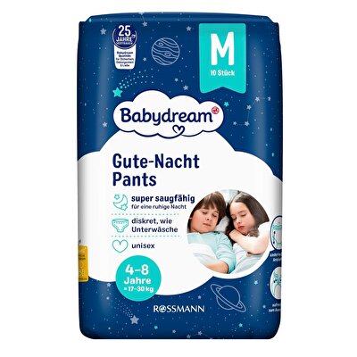 Babydream Babydream Alıştırma Külot Bezi M 10'lu