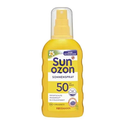 Sunozon Sunozon Güneş Koruyucu Sprey 50SPF Hassas Cilt 200 ml