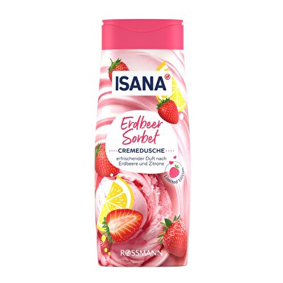 Isana Isana Duş Jeli Çilek Sorbe Kremsi 300 ml