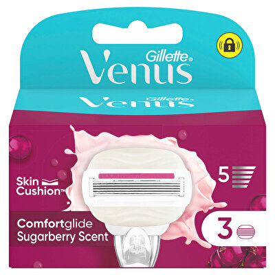 Gillette Venus Gillette Venus Comfort Glide Sugarberry Yedek Başlık 3 Adet