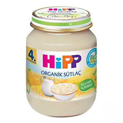 Hipp Hipp Organik Kavanoz Maması Sütlaç 125 gr