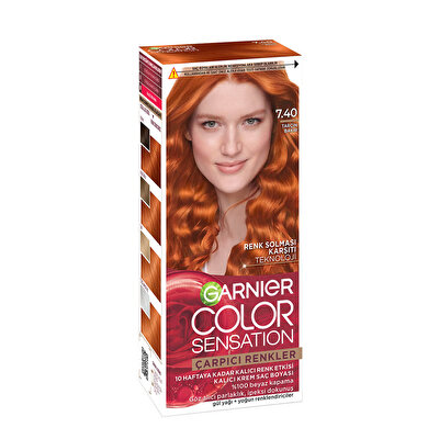 Garnier Garnier Color Sensation Saç Boyası 7.40 Tarçın Bakır