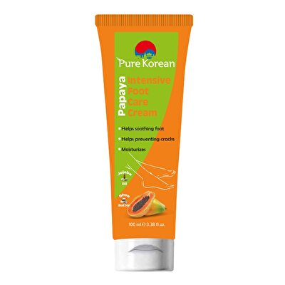 Pure Korean Pure Korean Ayak Kremi Papaya 100 ml