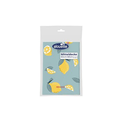 Alouette Alouette Masa Örtüsü Limon Diyarı Tekli