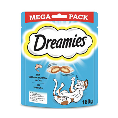 Dreamies Dreamies Kedi Maması Mega Somonlu 180gr