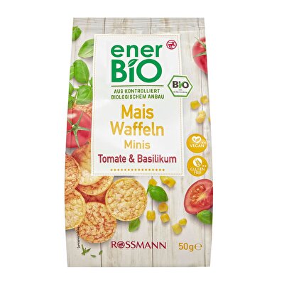 Enerbio Enerbio Organik Domates Fesleğen Mısır Patlağı 50 gr