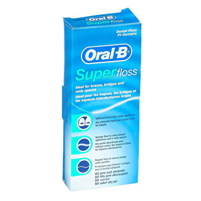 Oral-B Oral-B Diş İpi Süper Floss Bls 50adet