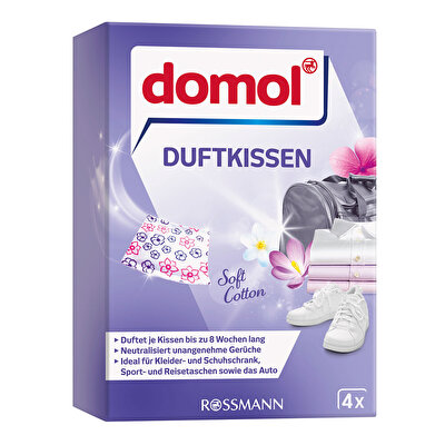 Domol Domol Çamaşır ve Tekstil Ürünlerine Özel Koku Keseleri 4 adet