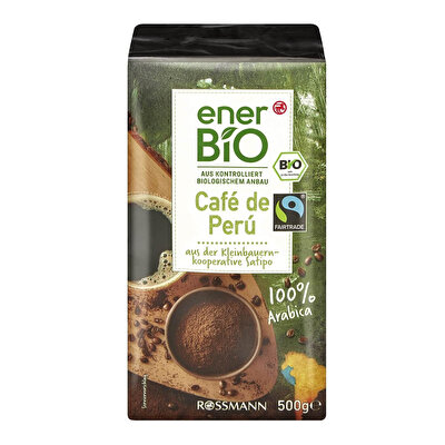 Enerbio Enerbio Organik Kahve Café de Perú Öğütülmüş 500 gr