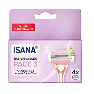 Isana Isana Yedek Tıraş Bıçağı 3 Bıçaklı 4'lü
