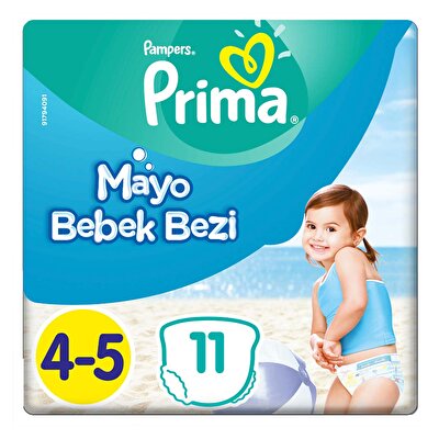 Prima Prima Bebek Bezi Mayo 4 - 5 Beden 11'li