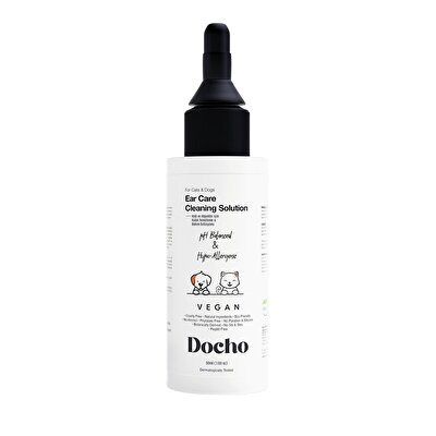 Docho Docho Kedi ve Köpek Kulak Temizleme ve Bakım Solüsyonu 50 ml