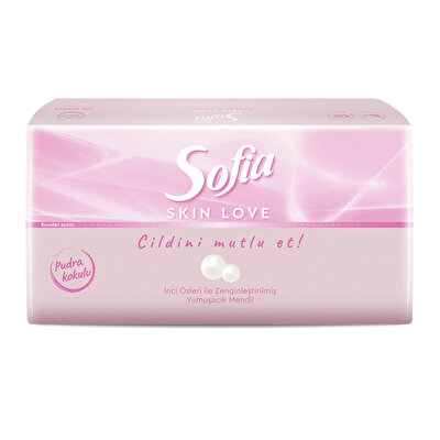Sofia Sofia Skin Love Pudra Kokulu Mendil 100'lü