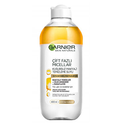 Garnier Garnier Çift Fazlı Micellar Kusursuz Makyaj Temizleme Suyu  400ml