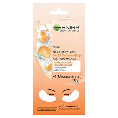 Garnier Garnier Göz Altı Torbalarına Karşı Kağıt Göz Maskesi 8ml