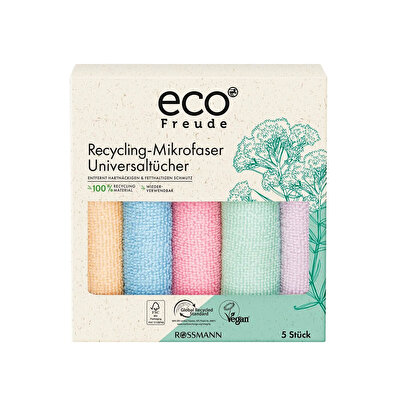 Eco Freude Eco Freude Mikrofiber Bez Geri Dönüştürülmüş 5'li