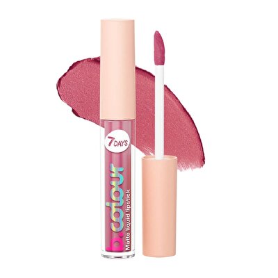 7Days 7Days B.Colour Mat Likit Ruj 03 Rasberry